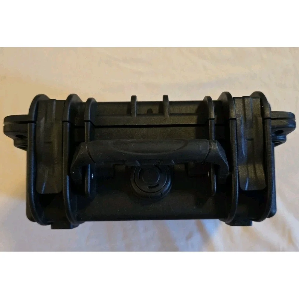 Pure Outdoor Monoprice Weatherproof Hard Case with Foam Black Utility Box
